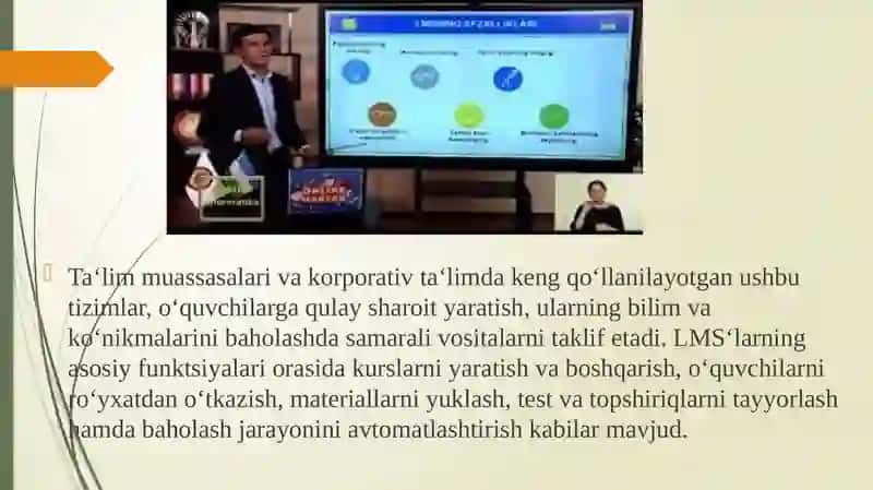LMS (learning management system) – ta’limni boshqaruv tizimlari 3