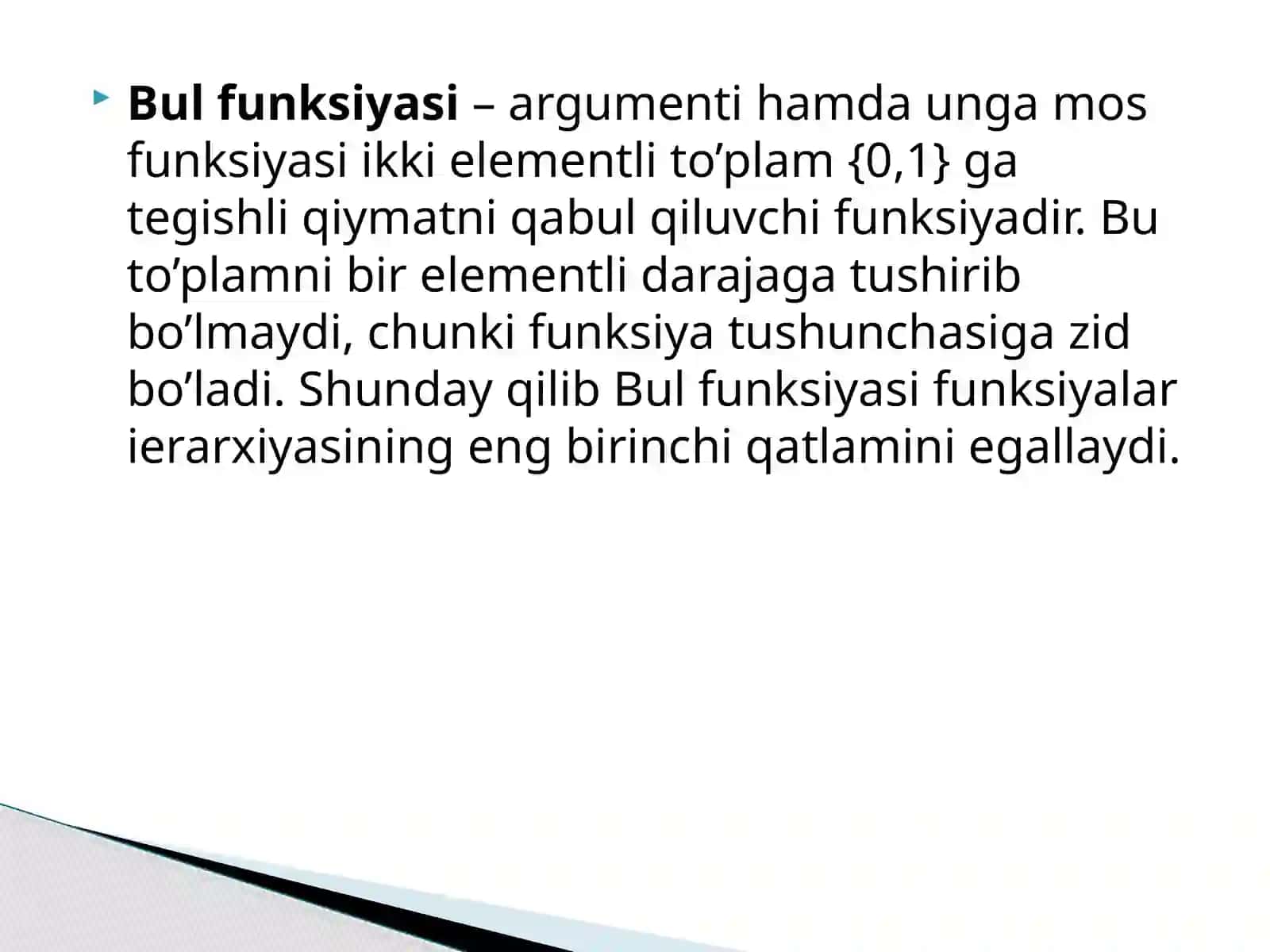 BULL FUNKSIYLAR 3