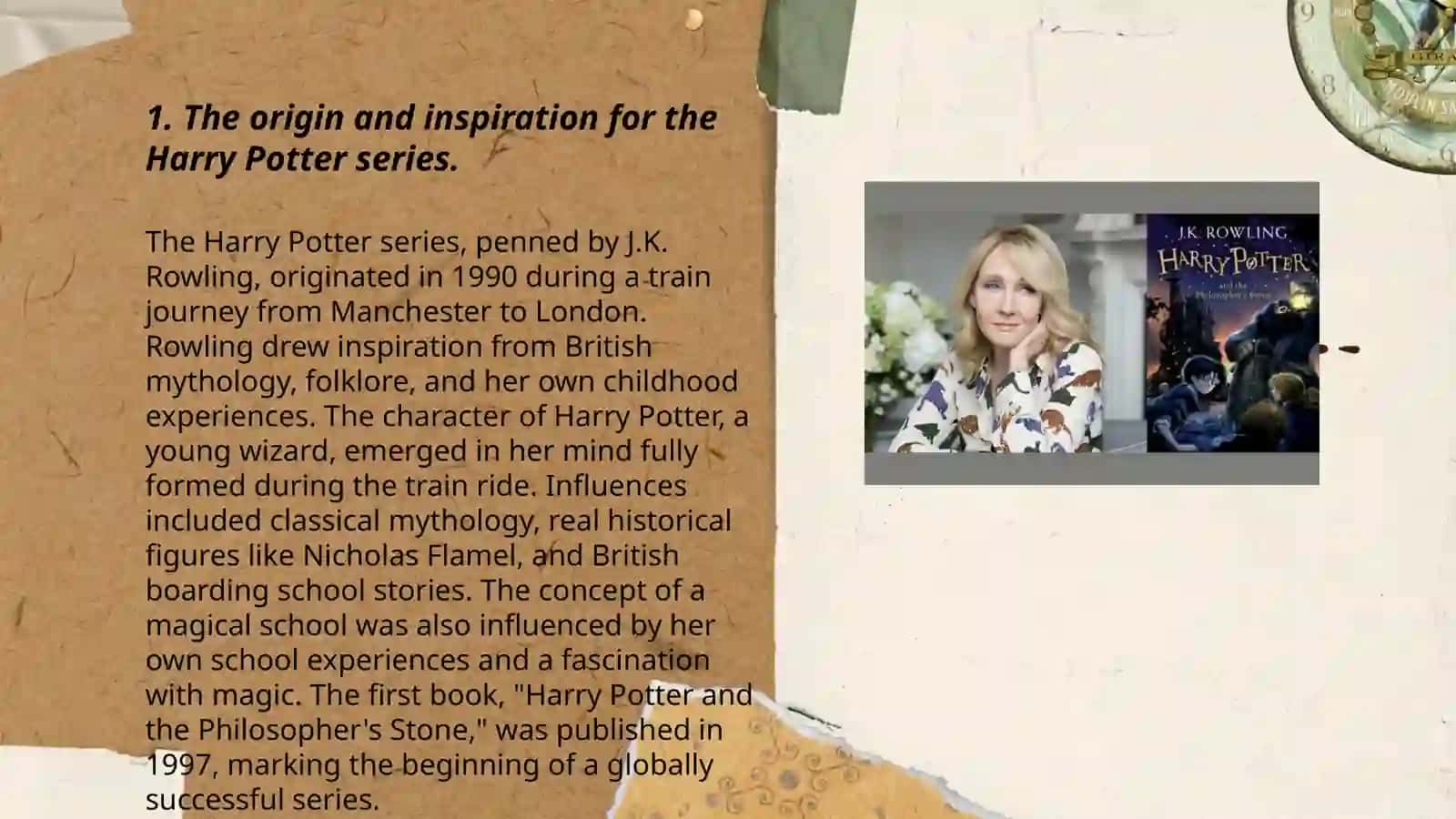 J.K.Rowling va "Harry Potter" haqida qiziqarli faktlar 3