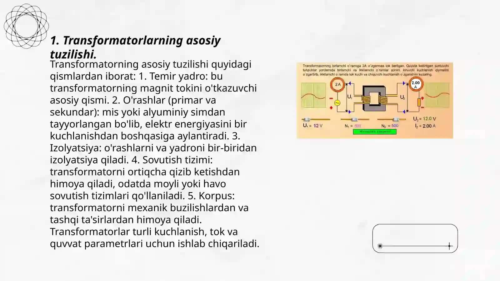 Transformatorlarning ekspluatatsiyasi va texnik xizmati 3