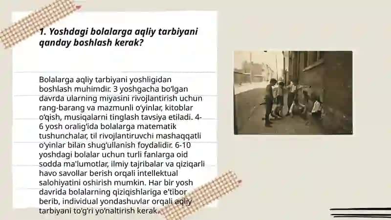 MT yoshidagi bolalarga aqliy tarbiya berish usuli va yo'llari 3