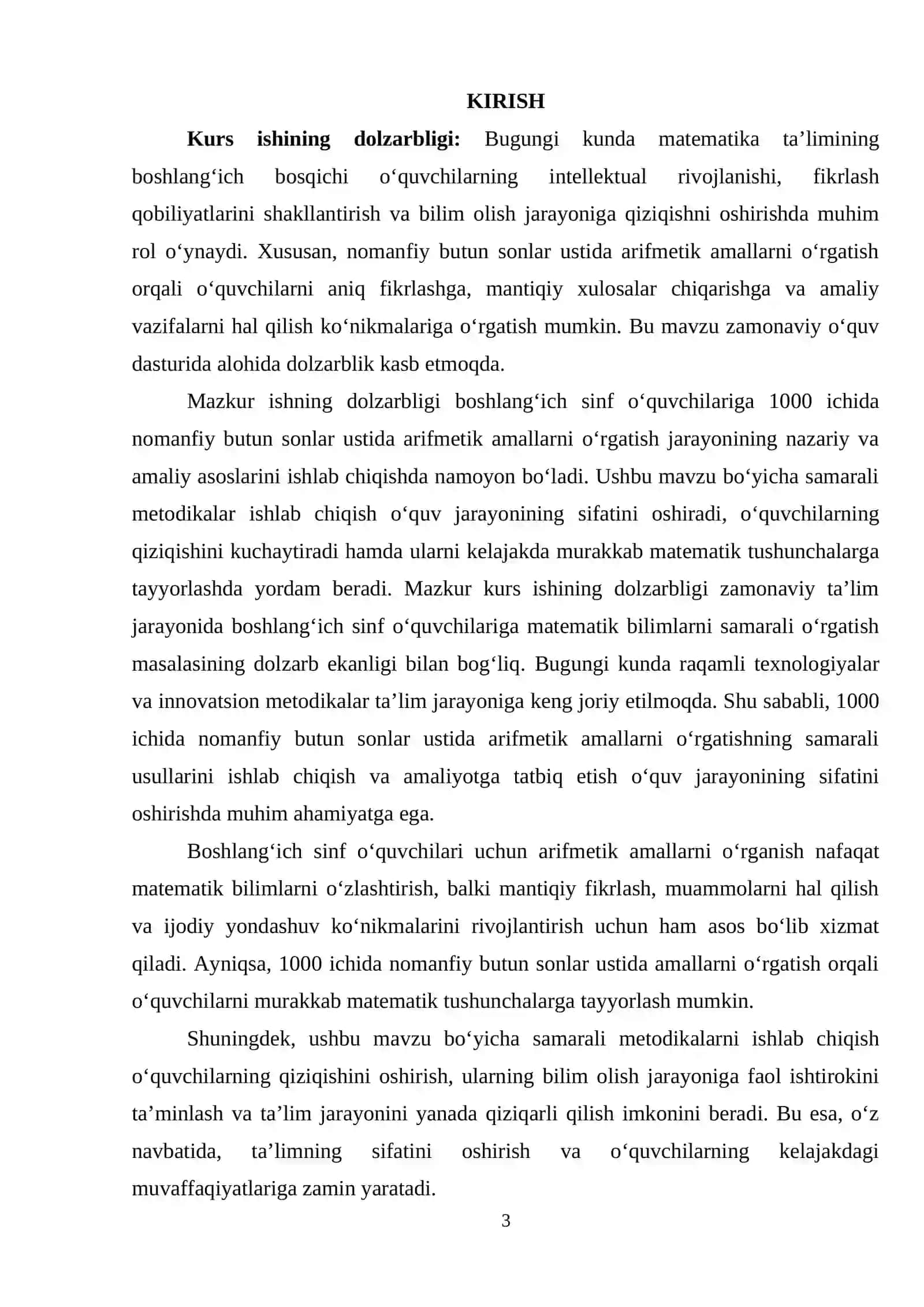 1000 ICHIDA NOMANFIY BUTUN SONLAR USTIDA ARIFMETIK AMALLARNI O'RGATISH METODIKASI 3