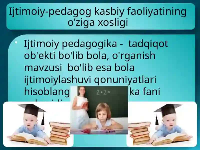 Ijtimoiy-pedagogikaning kasbiy faoliyati 3