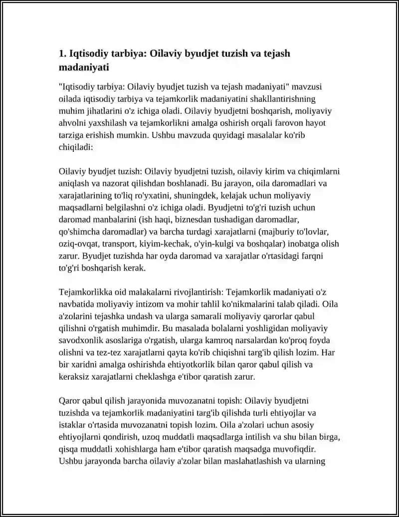 IQTISODIY TARBIYA 3
