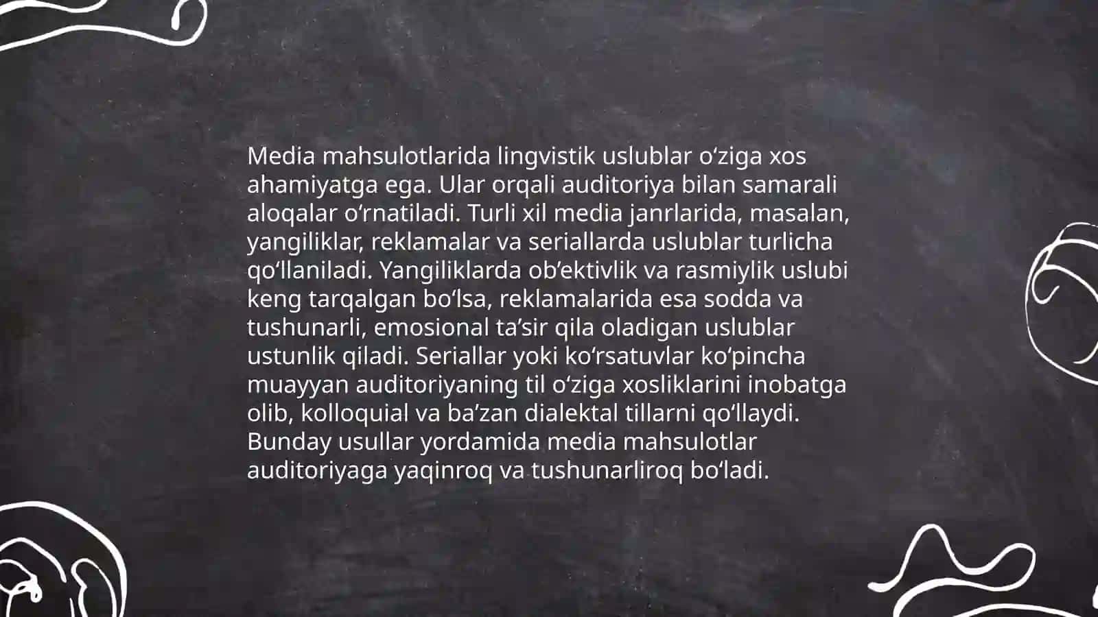Xalqaro jurnalist faoliyatida media mahsulotining tili va uslubi masalalari! 3