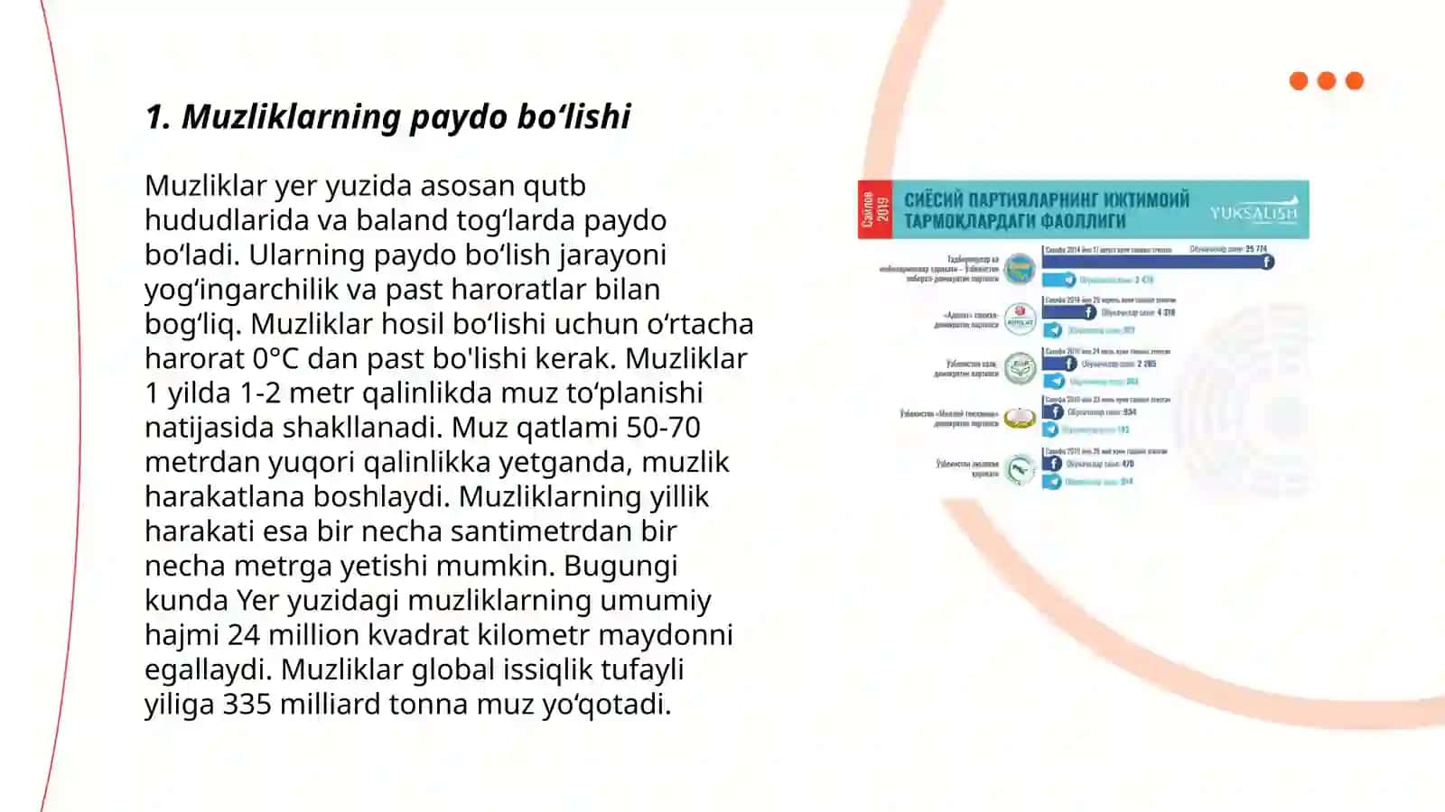 O'zbekiston muzliklari va ularning ahamiyati 3