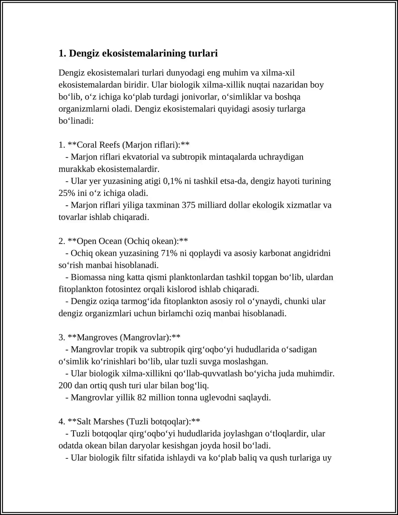 Dengiz ekosistemalari 3