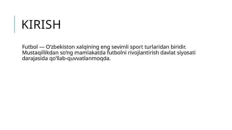 Oʻzbekistonda futbolni rivojlantirish 3