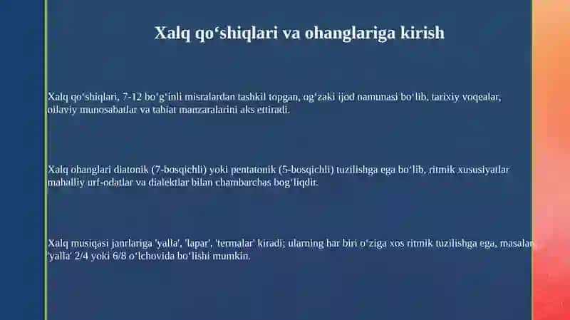 Xalq Qoʻshiqlarining Ritmik Tuzilishi va Tahlili 3