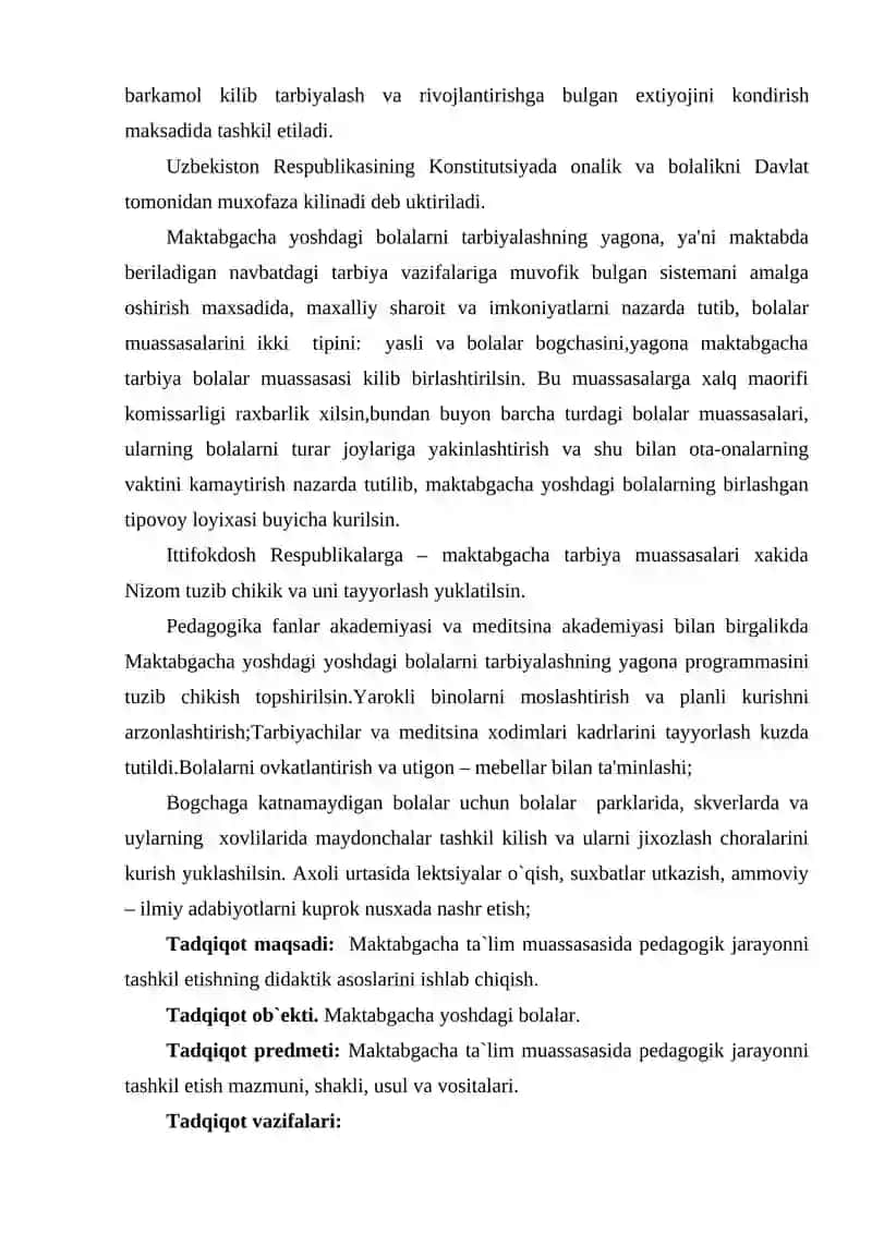 MAKTABGACHA PEDAGOGIKANING TARIXI 3