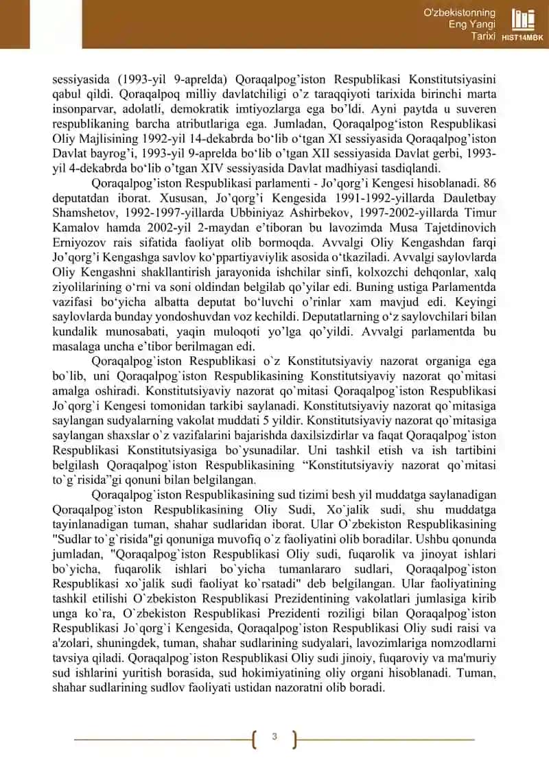 MUSTAQILLIK YILLARIDA QORAQALPOG‘ISTON RESPUBLIKASI 3