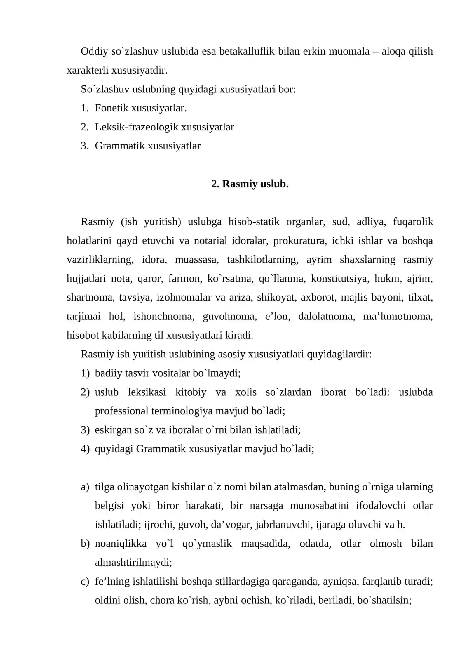 Nutqning uslubiy turlari 3