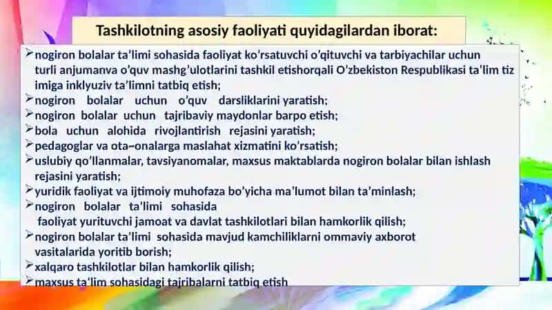 Alohida ta’lim ehtiyojlari bo‘lgan bolalarga ta'lim berish 3