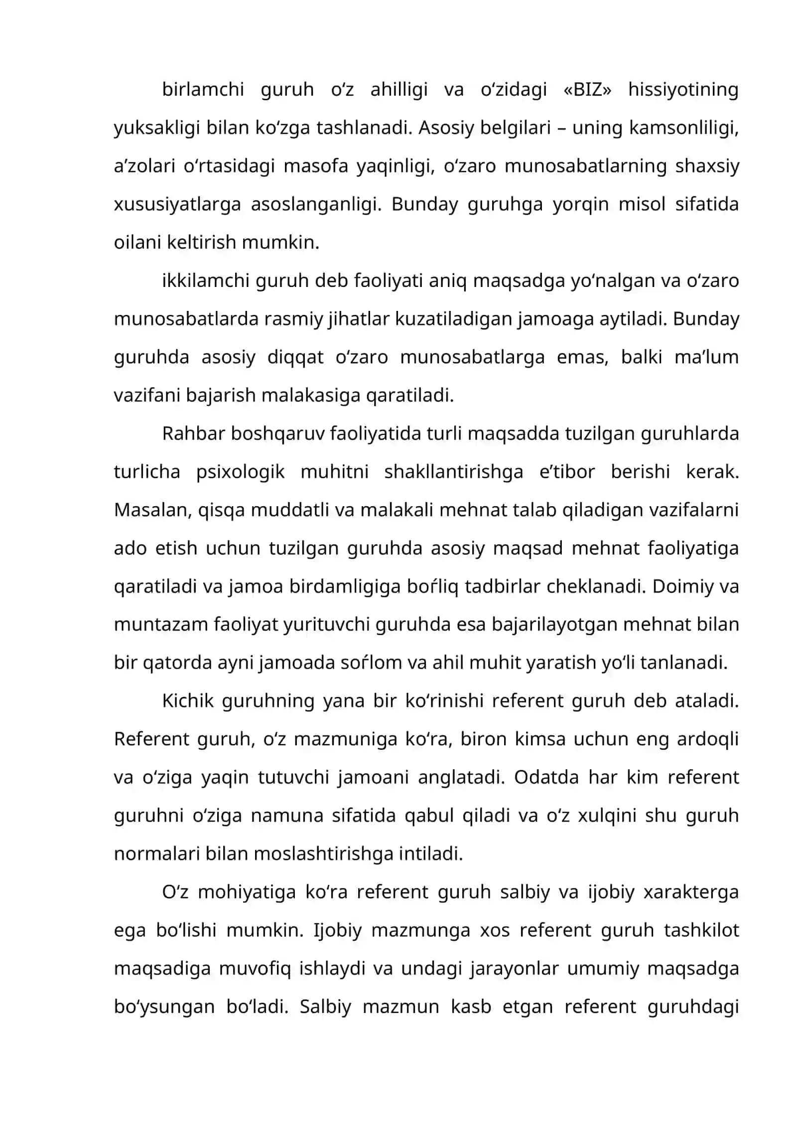 Guruhlararo munosabatlar psixologiyasi 3