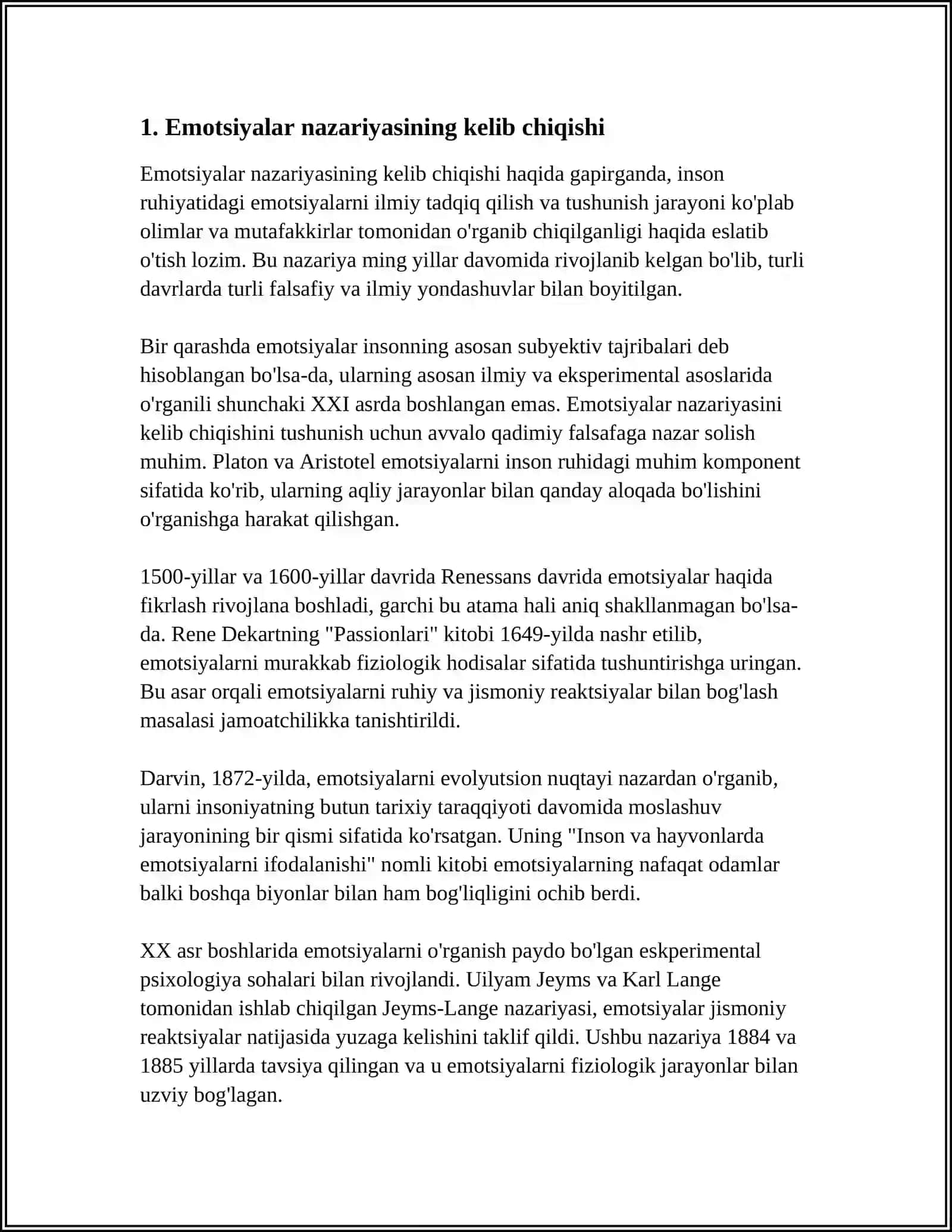 UEYNBAUMNING EMOTSIYA NAZARIYASI 3