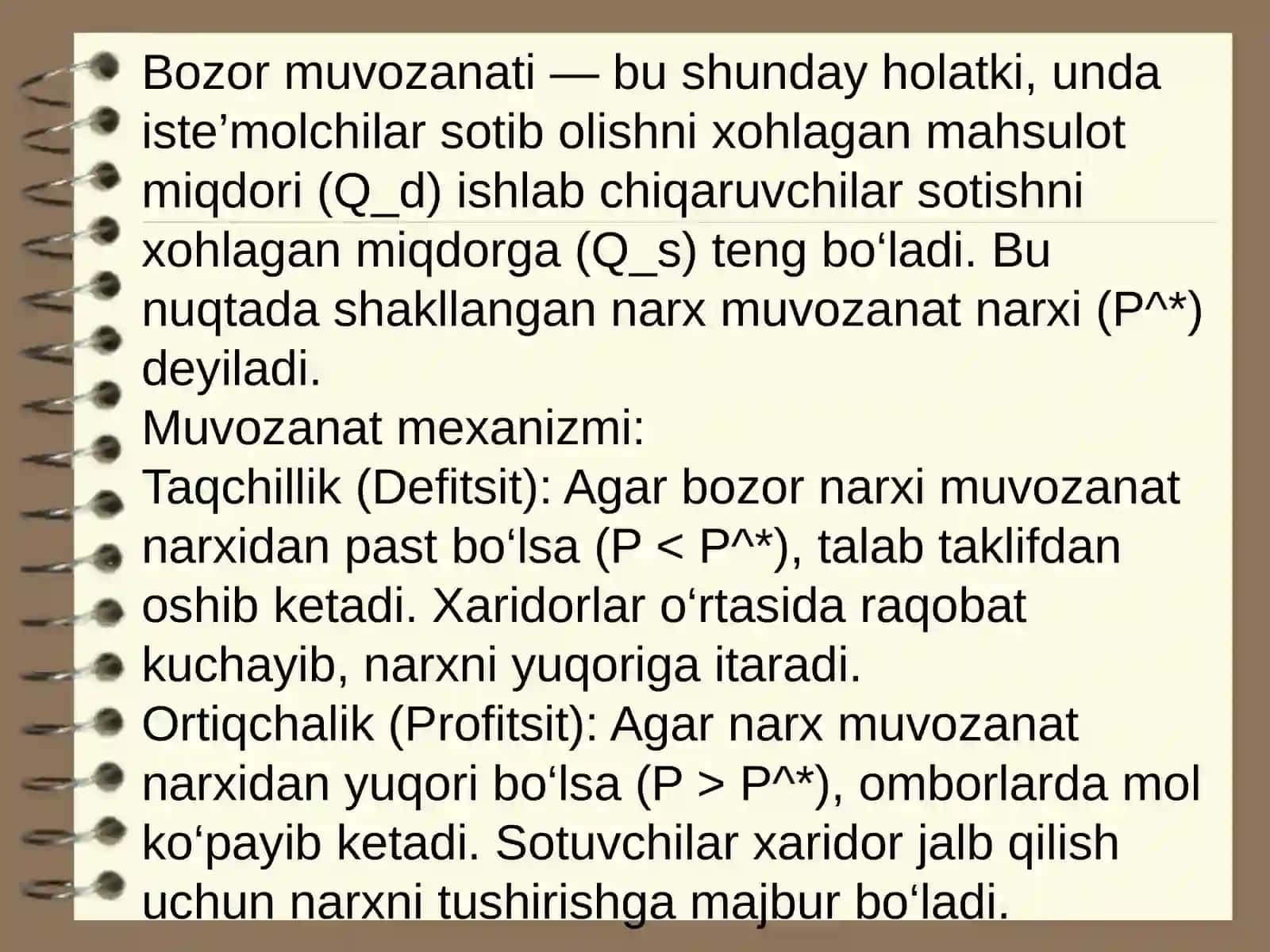 Ishlab chiqaruvchi ortiqchaligi va istemolchi ortiqchaligi 3