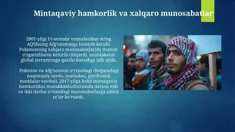 Pokiston va Afg'oniston Omonova Zilola 3