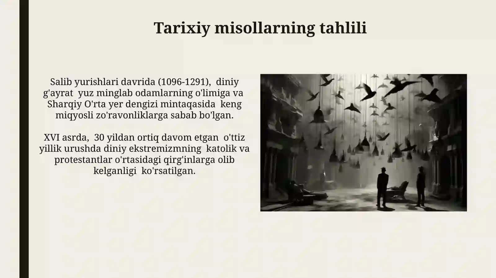 diniy fanatizm terorizm tarixi va hozirgi davrdagixavfsizllikatasiri 3