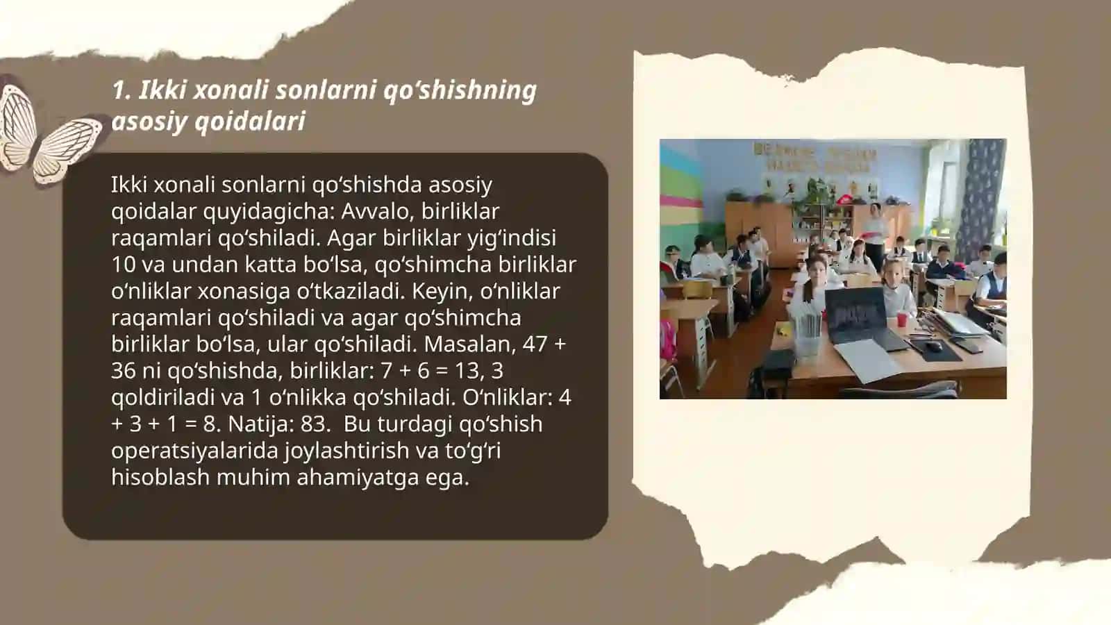 Ikki xonali sonlarni qo‘shish va ayirish 3