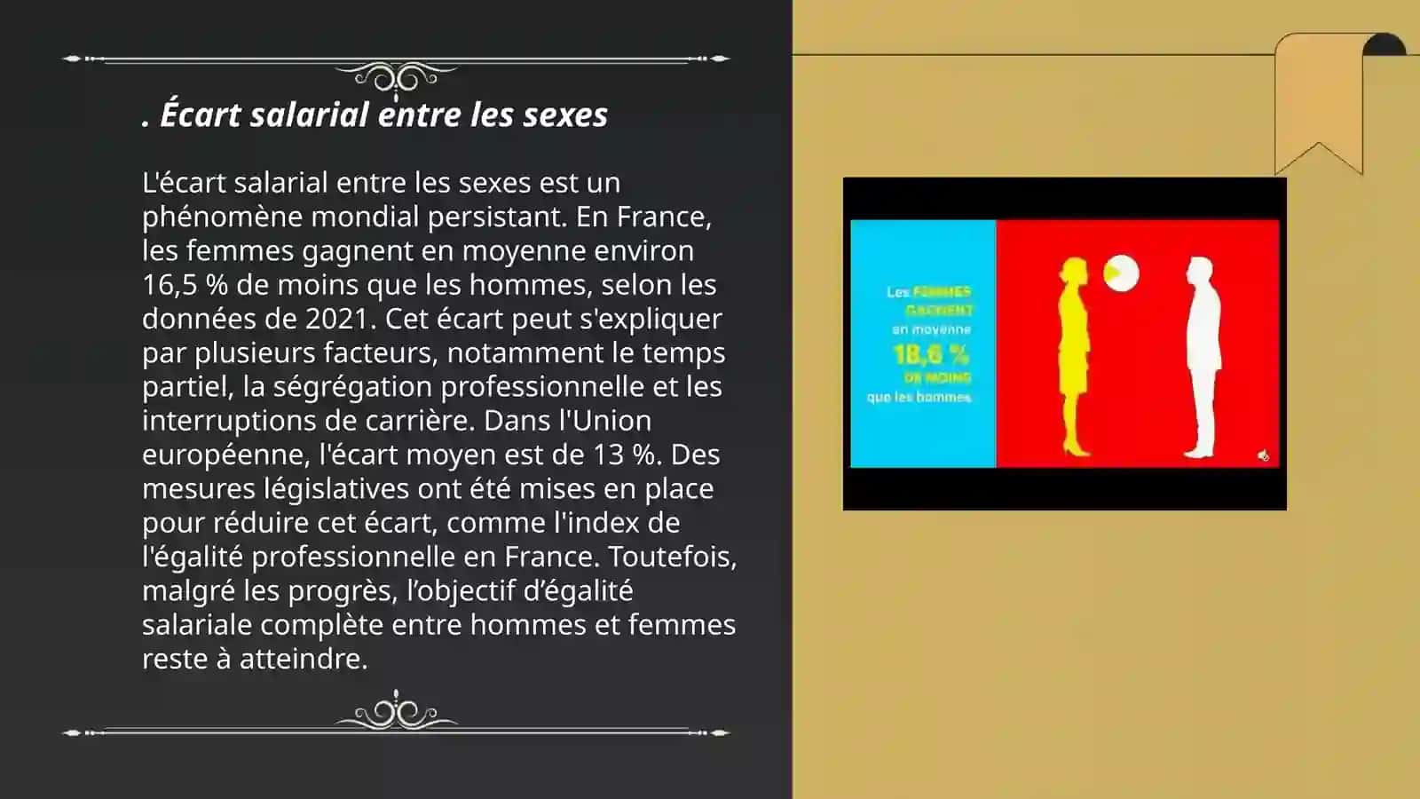 Les inégalités entre les femmes et les hommes 3
