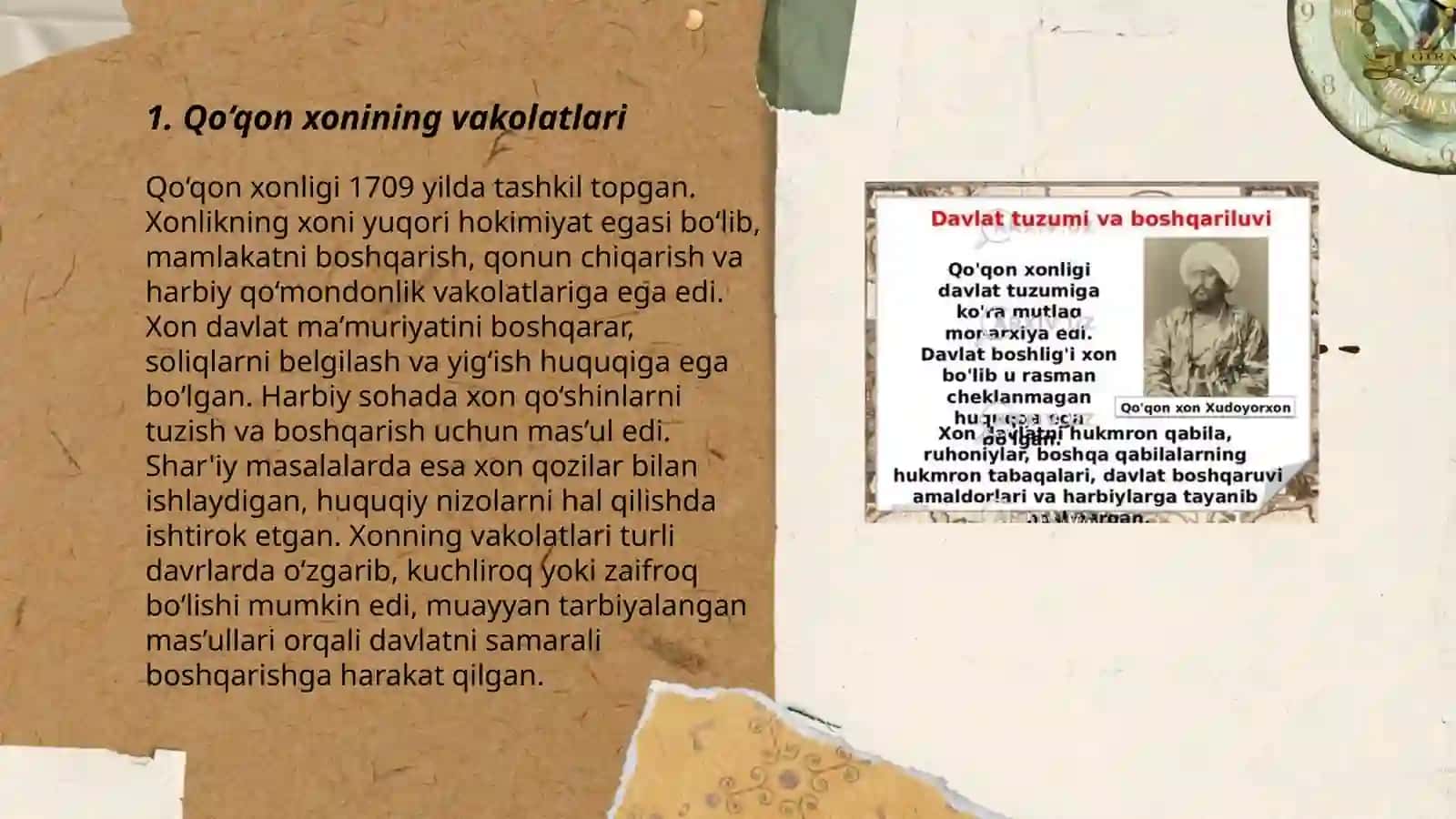 Qo’qon Xonligidagi mansablar 3