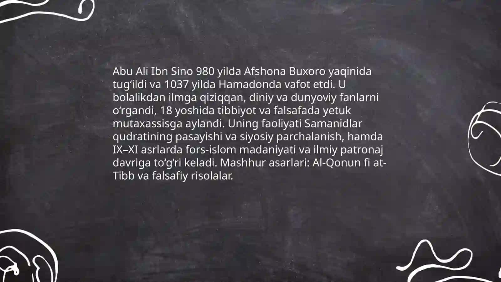 “Abu Ali ibn Sino ta’limoti” mavzusini o‘qib o‘rganish 3