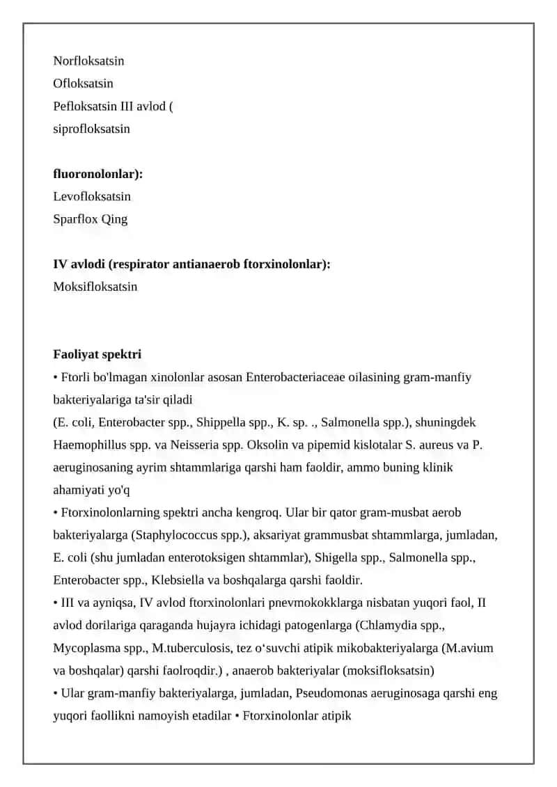 Sulfanilamidlar 3
