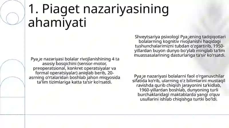Bolalar psixologiyasiga oid ilmiy tadqiqot va nazariyalar 3