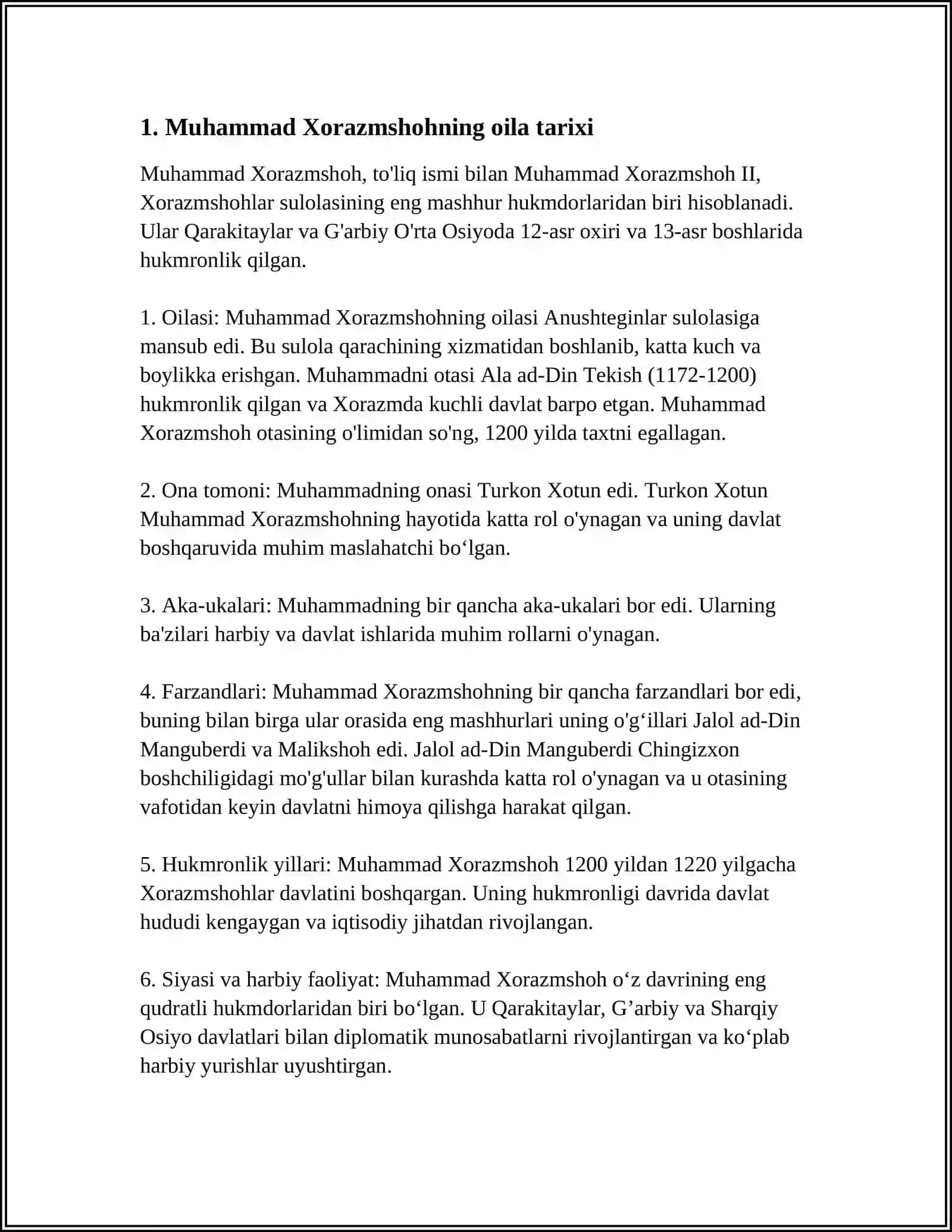 Muhammad Xorazmshoh 3