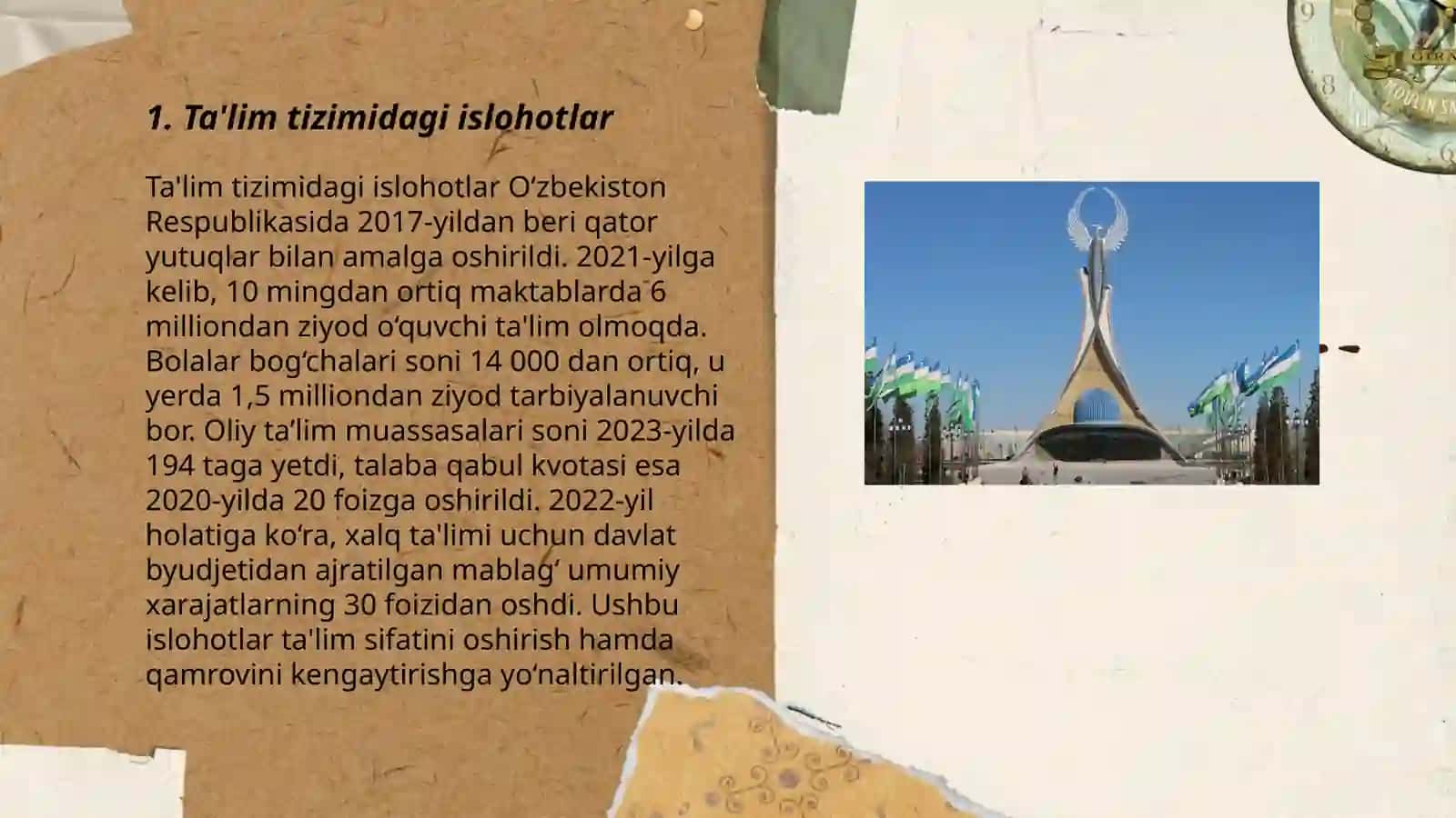 Ta'lim tizimidagi islohotlar 3