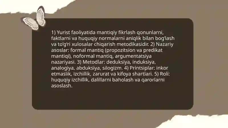 Yursit faoliyatida mantiqiy fikrlashning roli 3