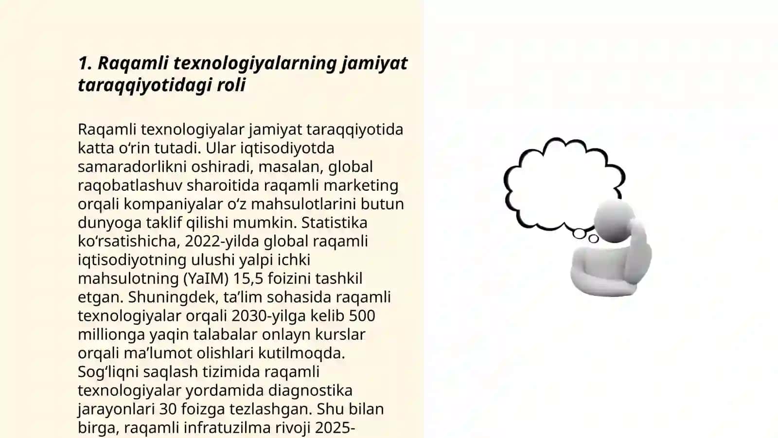 Raqamli texnologiyalarning zamonaviy jamiyat rivojlanishiga taʼsiri tendensiyalari (AT mutaxassislari va isteʼmolchilar oʻrtasidagi tafovut xavfi) 3