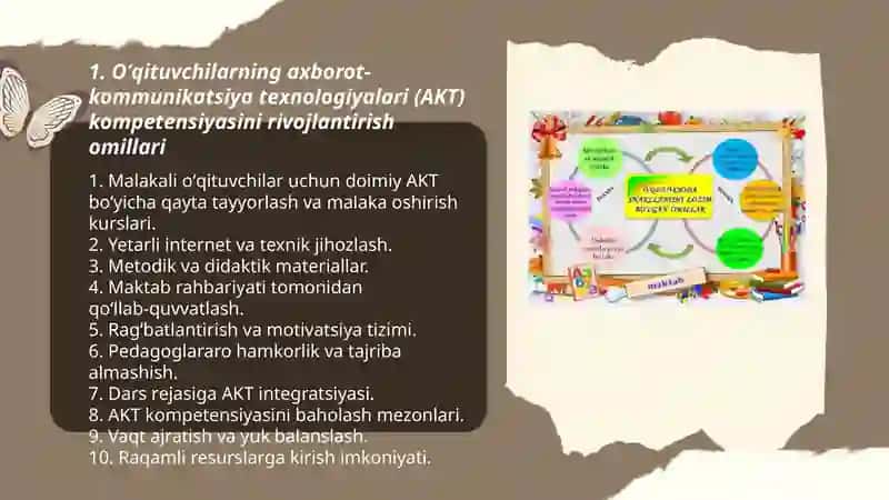 Ona tili fanini oʻqitishda axborot texnologiyalaridan foydalanish pedagogik mahoratini oshirish omillari 3