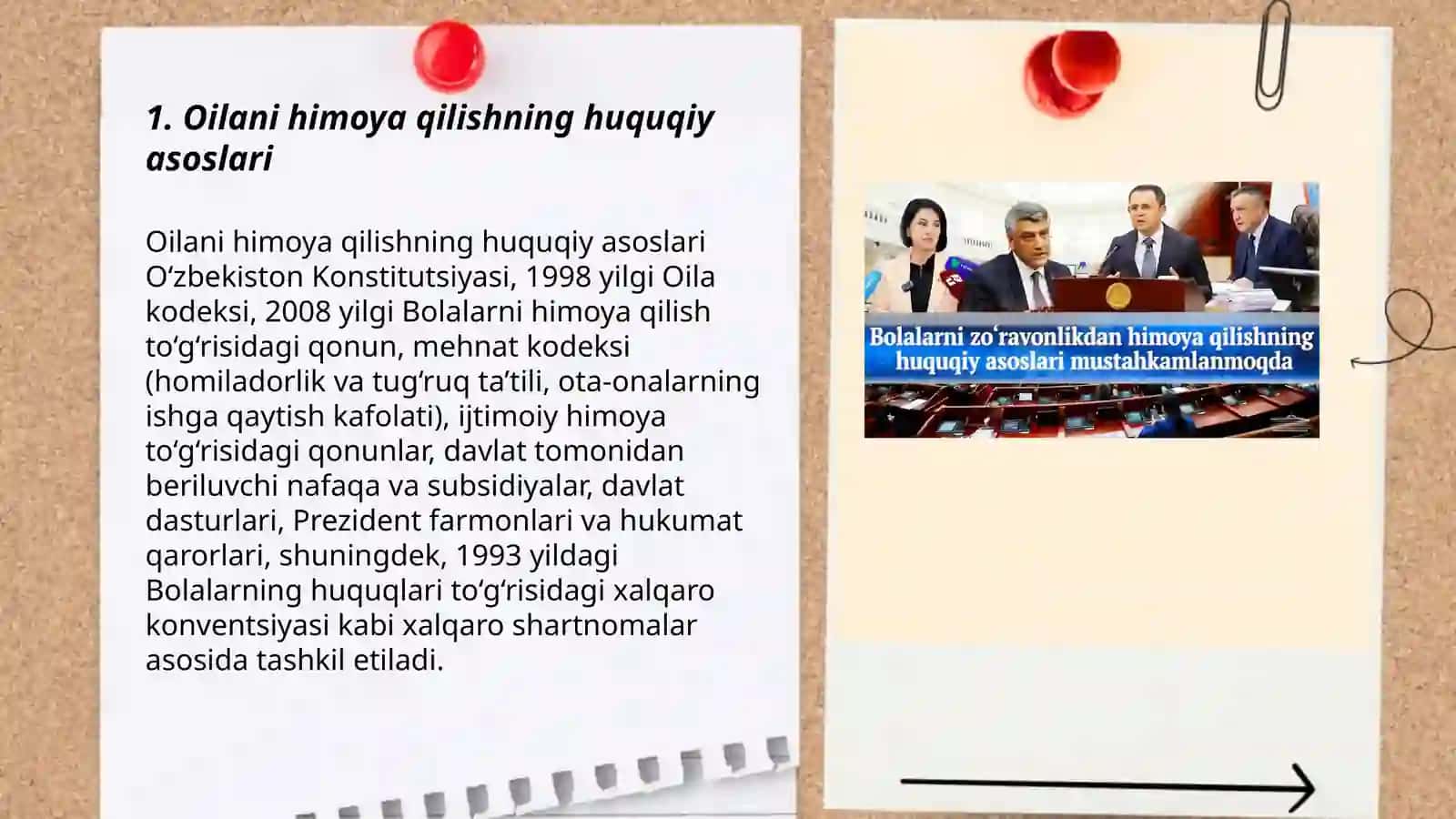 Oilani himoya qilishning huquqiy asoslari 3