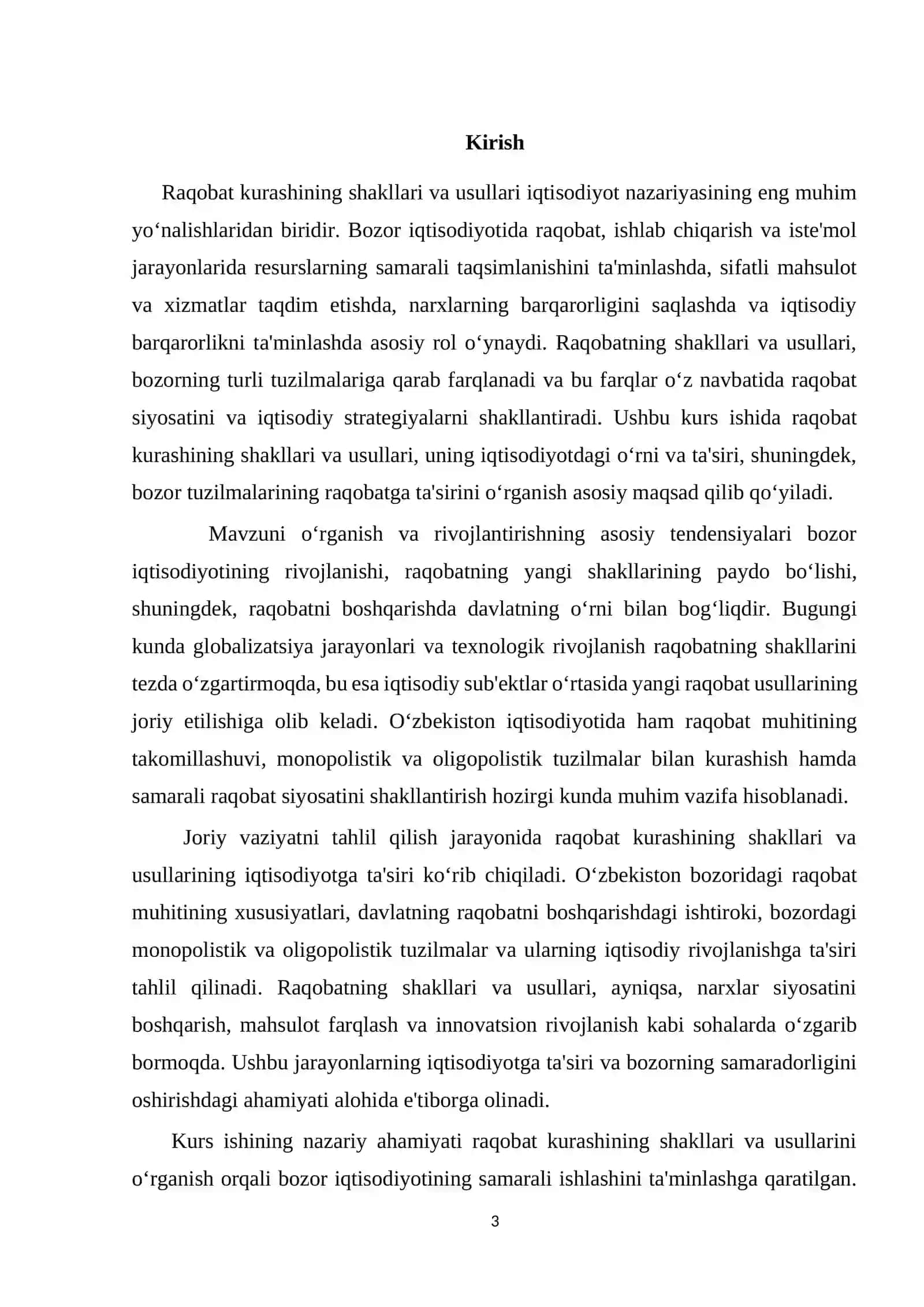 Raqobat kurashining shakillari va usullari 3
