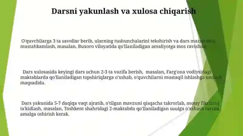 Amaliy darsga tayyorgarlik koʻrish yoʻriqnomalari 3