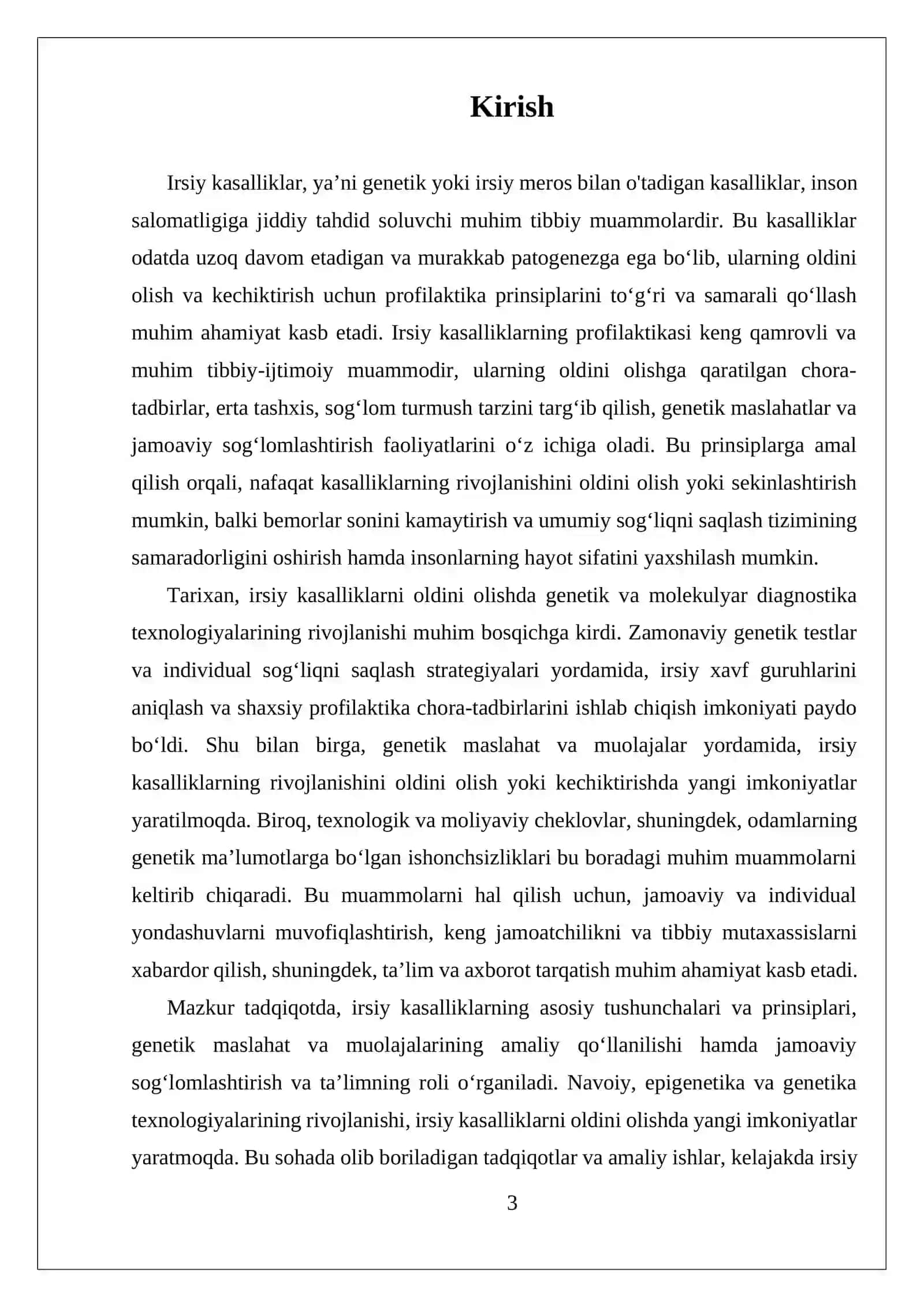 IRSİY KASALLIKLAR PROFILAKTIKASI PRINSIPLARI 3