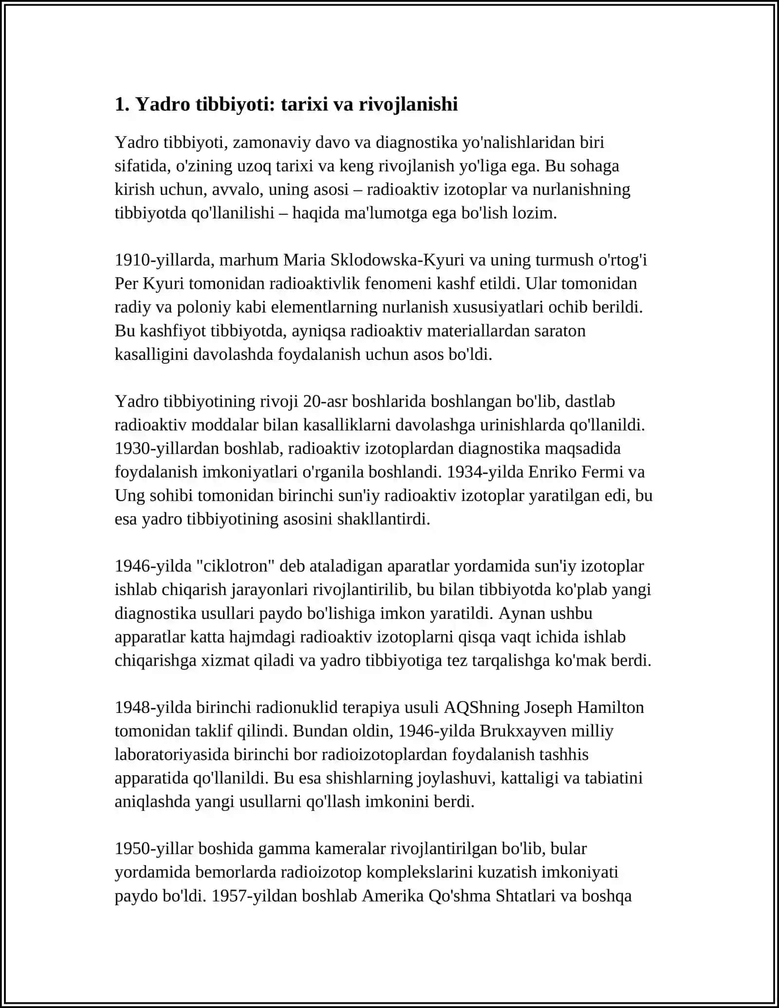 HOZIRGI ZAMON TIBBIYOTIDA YADROGENIYA MUAMMOLARI 3