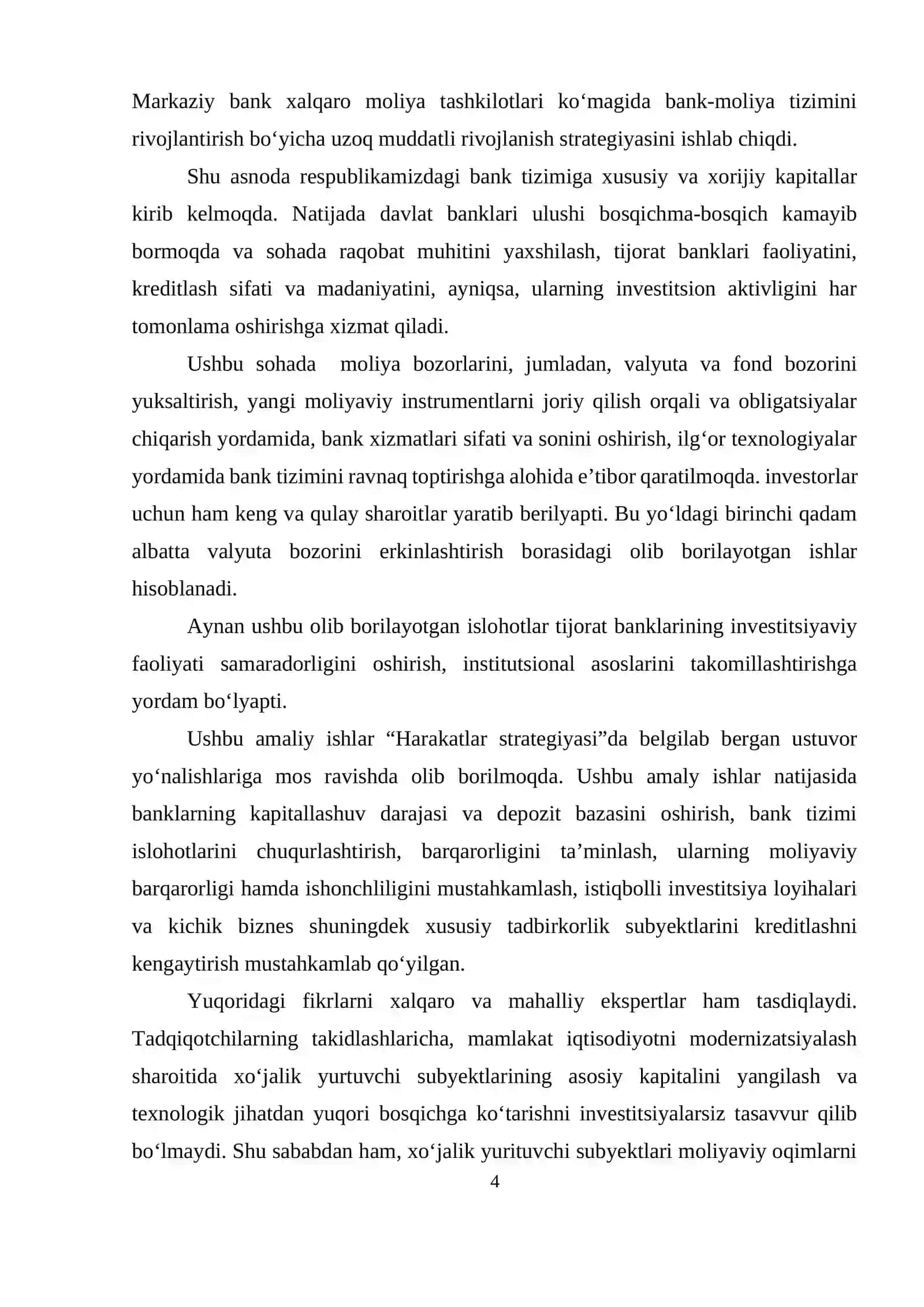 JAHON BANKLARI BILAN HAMKORLIKDA ISHLASHNI RIVOJLANTIRISH YO‘LLARI 3