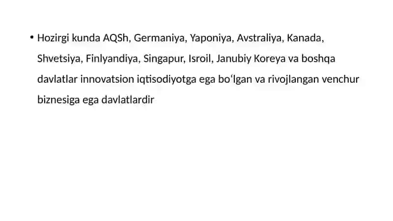 INNOVATSION IQTISODIYOT FANINING PREDMETI VA OB’YEKTI, INNOVATSIYALARNI RIVOJLANISH NAZARIYASIGA 3