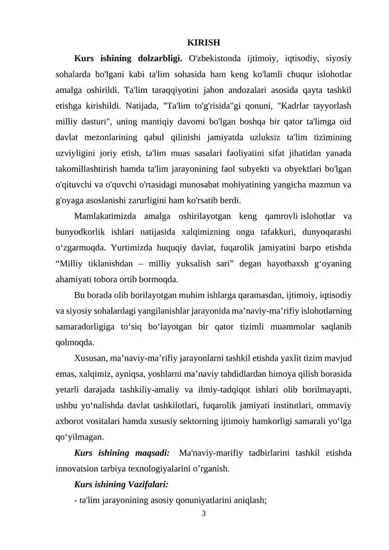 Ma'naviy-marifiy tadbirlarini tashkil etishda innovatsion tarbiya texnologiyalari 3