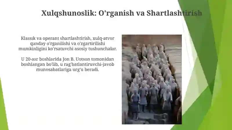 Psixologik taʼlimotlar tarixidan 3