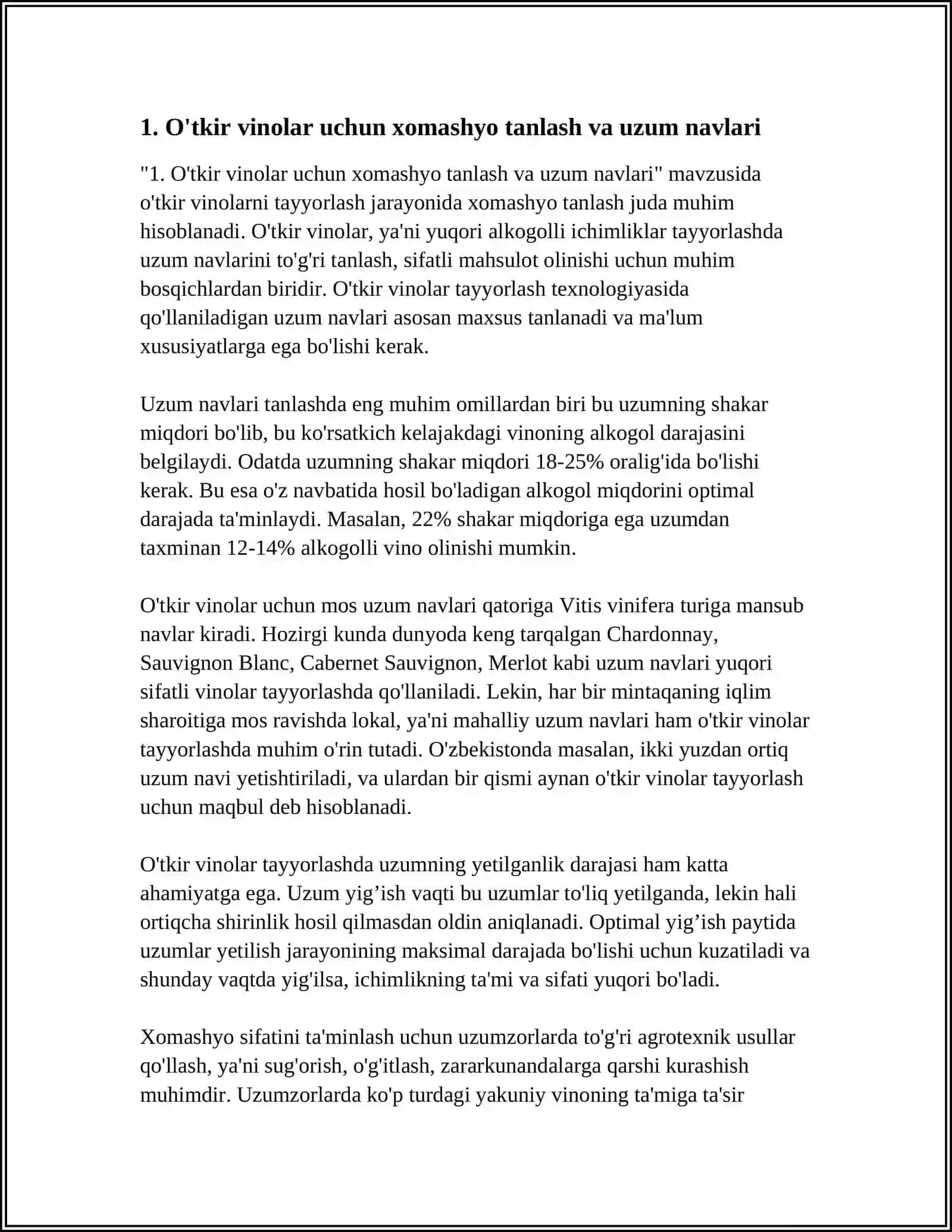 OTKIR VINOLAR TAYYORLASH TEXNOLOGIYASI 3