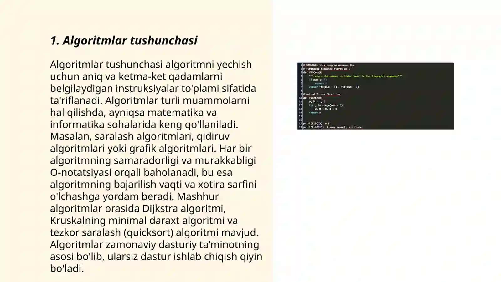 Algoritmlash va dasturlash asoslari 3