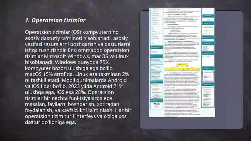 Kompyuterning dasturiy ta'minoti 3