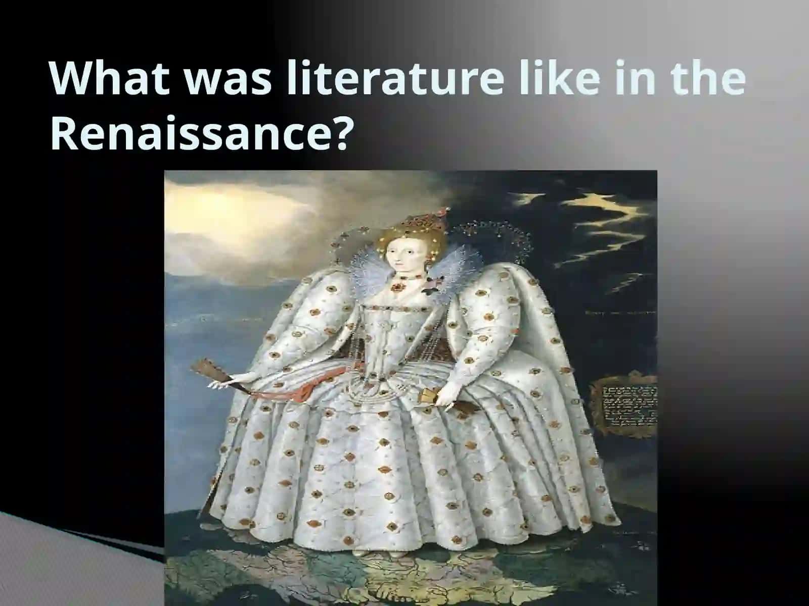 The English Renaissance 3