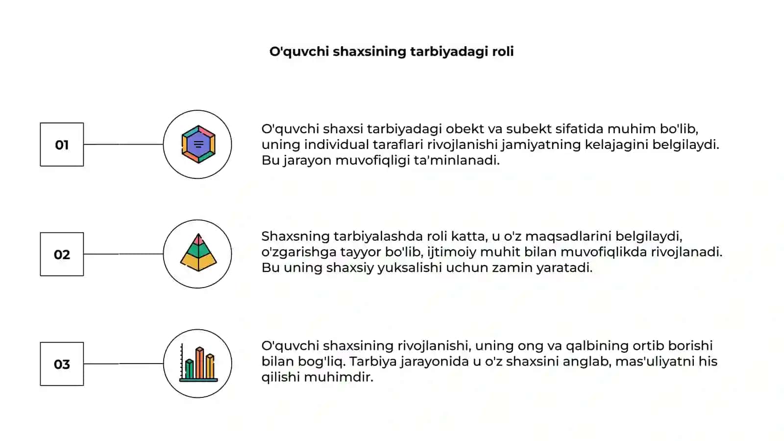 O'quvchi shaxsi tarbiyaning obektiva subekti sifatida 3
