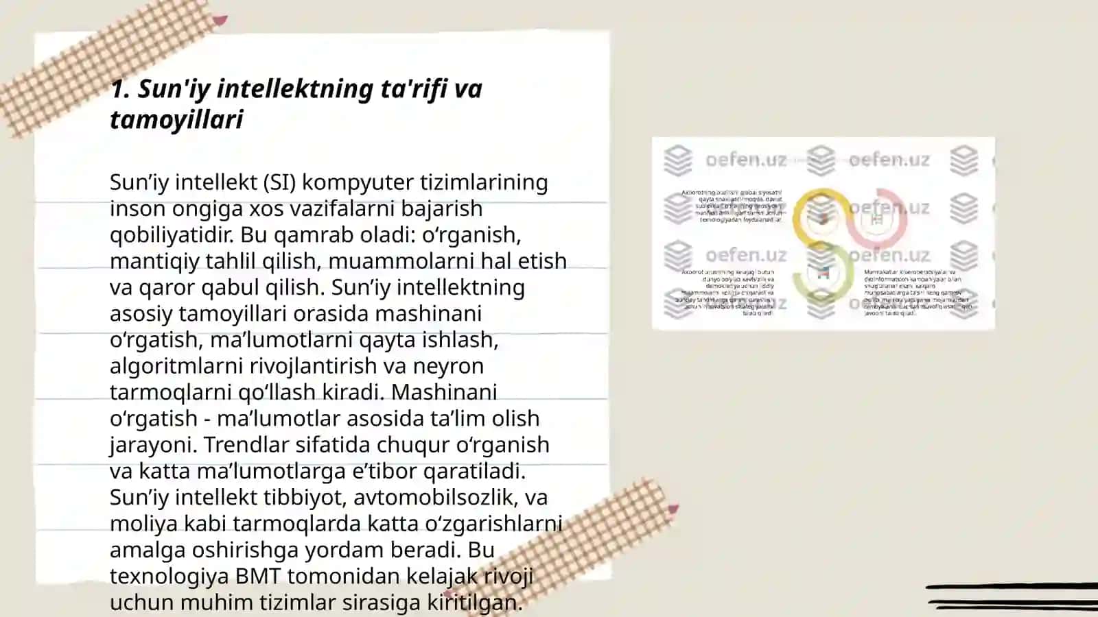 Sun‘iy intelekt(AI) 3