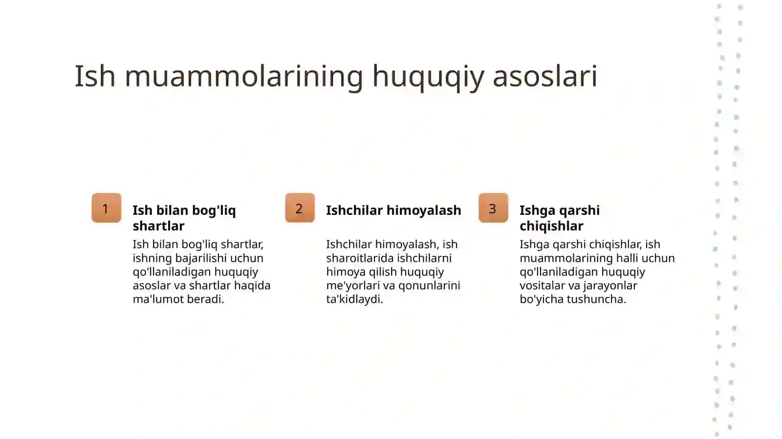 Mehnatga oid huquqiy munosabatlar tushunchasi 3