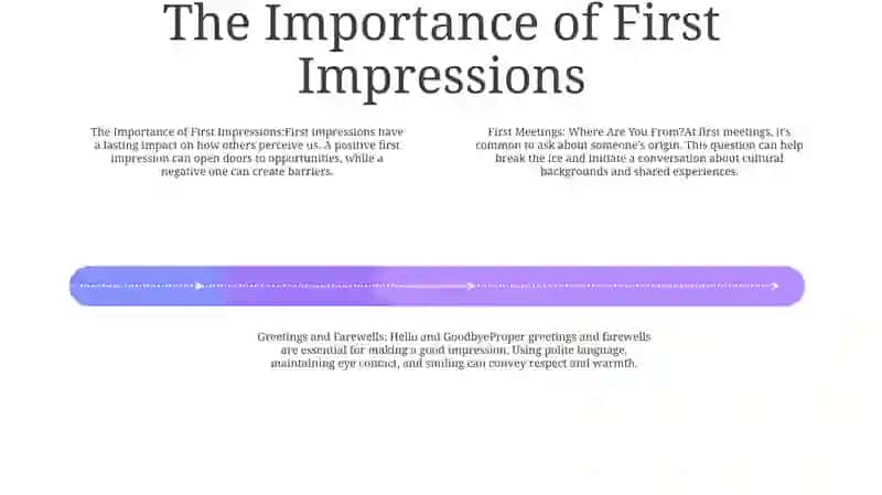 First Meetings 3
